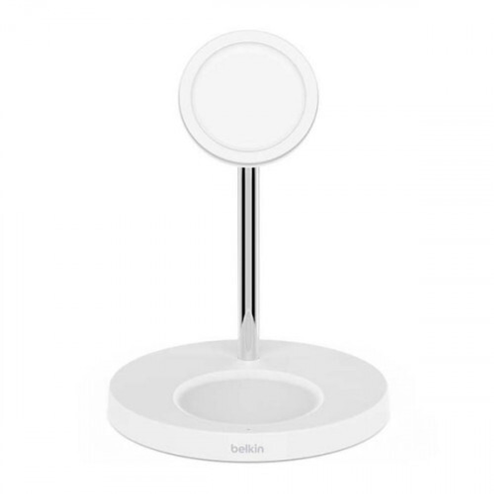 Зарядная станция с поддержкой MagSafe Belkin BoostCharge Pro для iPhone и AirPods Pro (WIZ010, EU) Белый | White