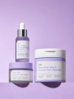 Sungboon Editor Отшелушивающие пэды с витамином С против пигментации Meoru Podo Vita C Turn-over Dark Spot Pad 60 шт