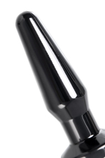 Черная анальная втулка Gemini ? - 12,3 см.