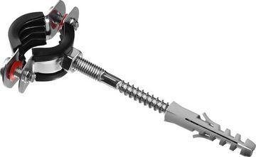 ЗУБР 1/2″, цинк, 1 шт, трубный хомут с сантехнической шпилькой и дюбелем (37866-20-24_z01)