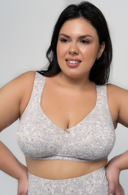 1121/G бюстгальтер "Синий меланж"