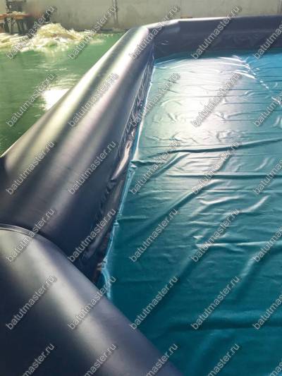 Надувной бассейн «Одноцветный» 8*8*0,65 м