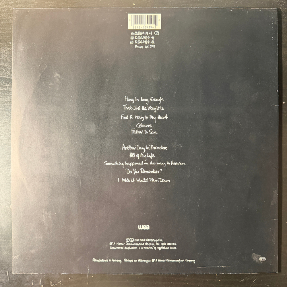 Виниловая пластинка Phil Collins - ...But Seriously LP