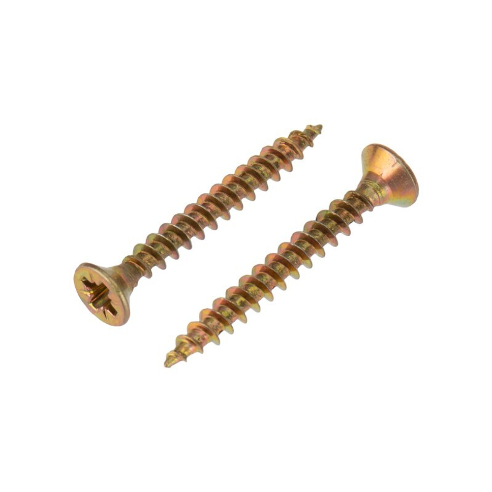 САМОРЕЗ УНИВЕРС.KRANZ 3.5Х30, ЖЕЛТ.ЦИНК, КОРОБ (200 ШТ./УП.)