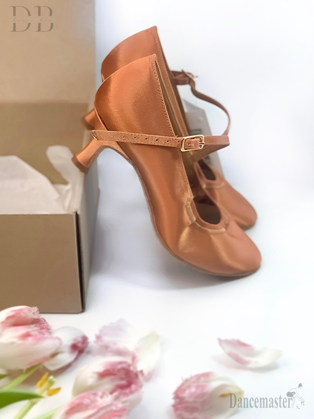 Бальные танцевальные туфли Dancemaster (Стандарт 5 см)