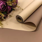 Пленка В рулоне 10 м х 58 см двухсторонняя (Коричневый)
