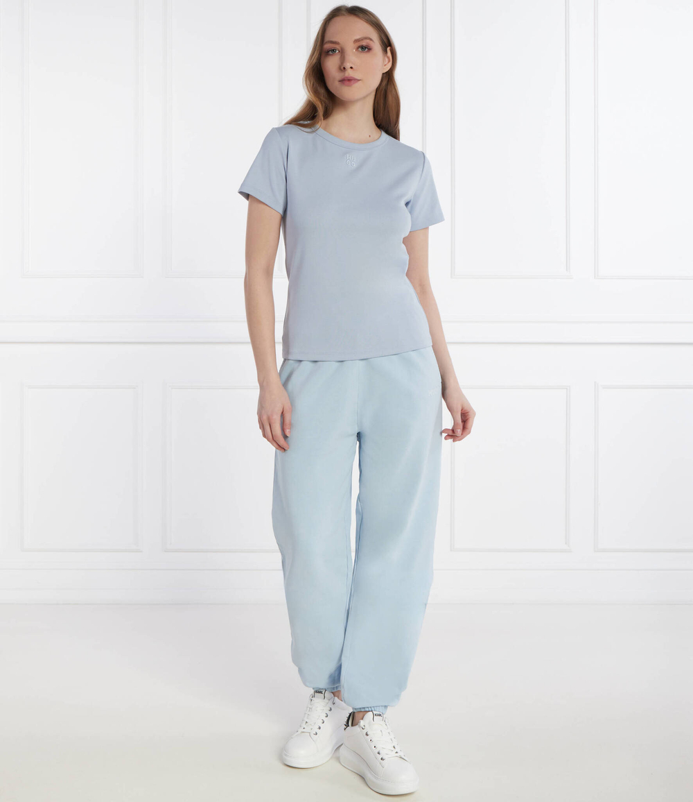 Футболка HUGO - голубой(50512002)