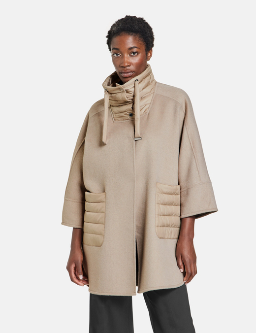 Пальто с шерстью