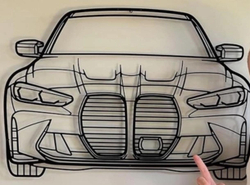 Панно автомобиль  "BMW"