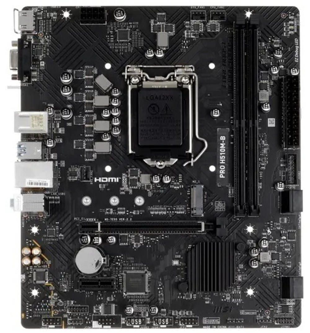 Материнская плата MSI PRO H510M-B