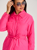 Куртка демисезонная розовая
