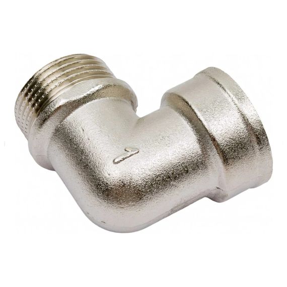 Угольник STI 1 в-н никелированный купить в Москве и Московской области по низкой цене с доставкой по России — (1) Угольник STI 1 в-н никелированный — (1)