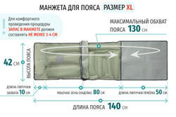 WelbuTech Seven Liner Zam-200S Полный комплект), размер XL, новый тип стопы