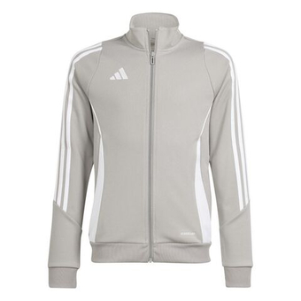 Кофта для мальчика теннисная Adidas Kids Tiro 24 Training - grey/white