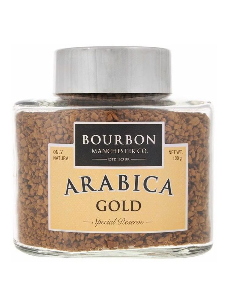 Кофе растворимый Bourbon Arabica Gold 100 г