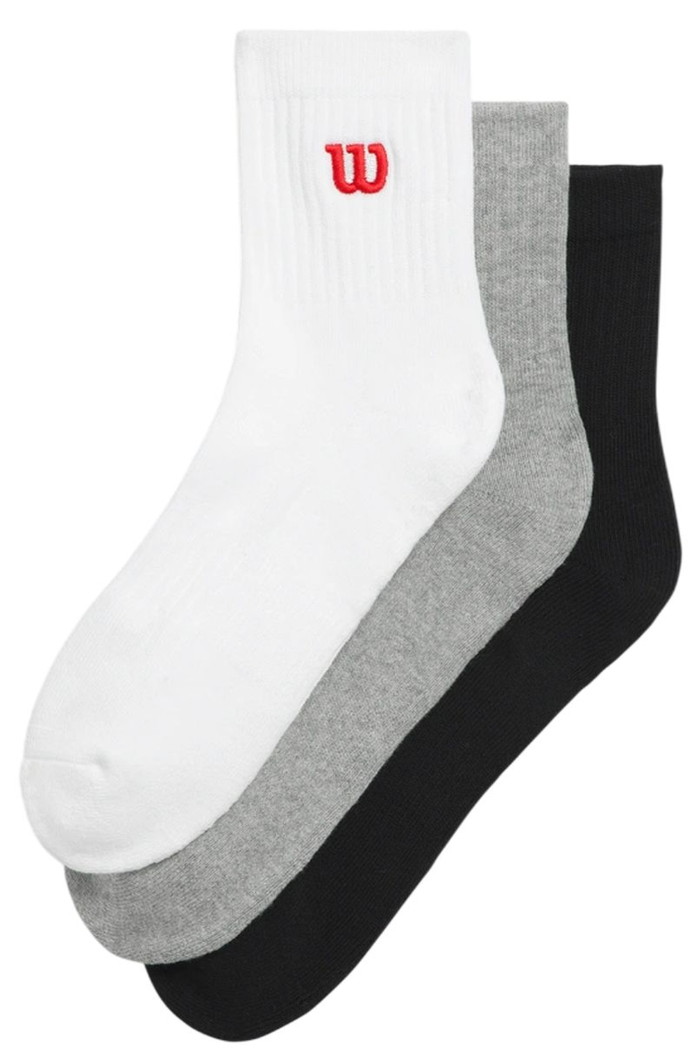 Теннисные носки Wilson Quarter Top Sock 3P