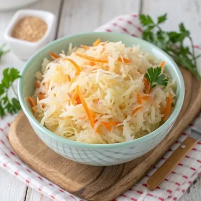 Фотография Капуста квашеная бочковая в щи и тушение/1000 гр купить в магазине Афлора