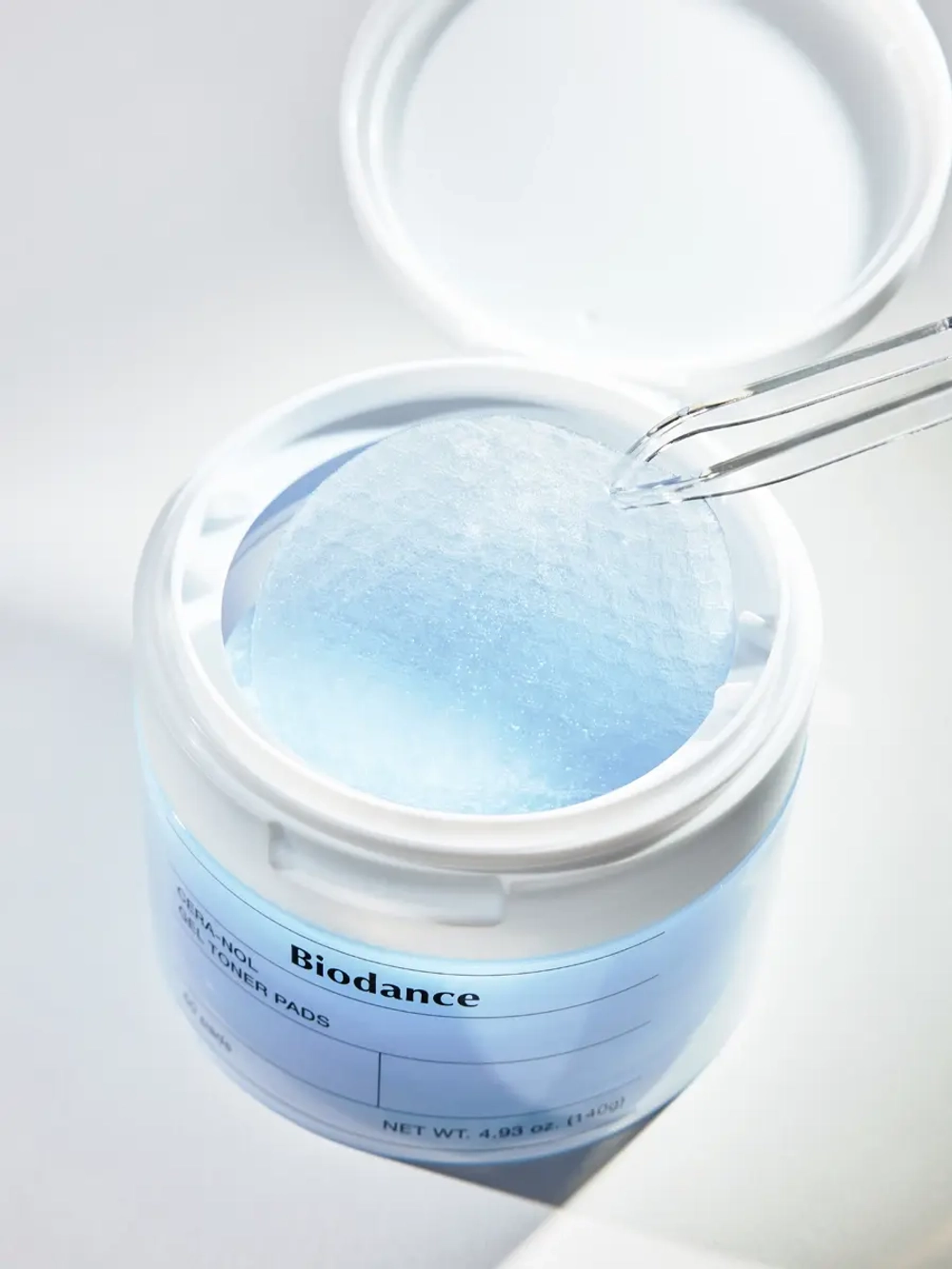 Biodance Увлажняющие гелевые тонер-пэды для восстановления барьера Cera-Nol Gel Toner Pads 60 шт