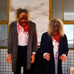 Хоррор-фигура зомби «Кошмарная семейка»