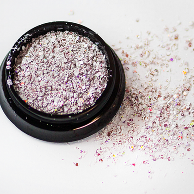 АФН, Глиттер "Megamix" в черной банке QTB43, 1 шт