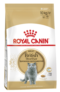 Royal Canin British Shorthair для британских короткошерстных кошек (1-10 лет)