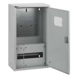 Корпус металлический навесной ЭРА ЩУРН-3/9 (500х250х155) IP31 УХЛЗ серый | Корпуса металлические учетно-распределительные