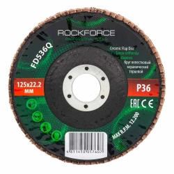 Круг лепестковый керамический торцевой RockForce RF-FD536Q