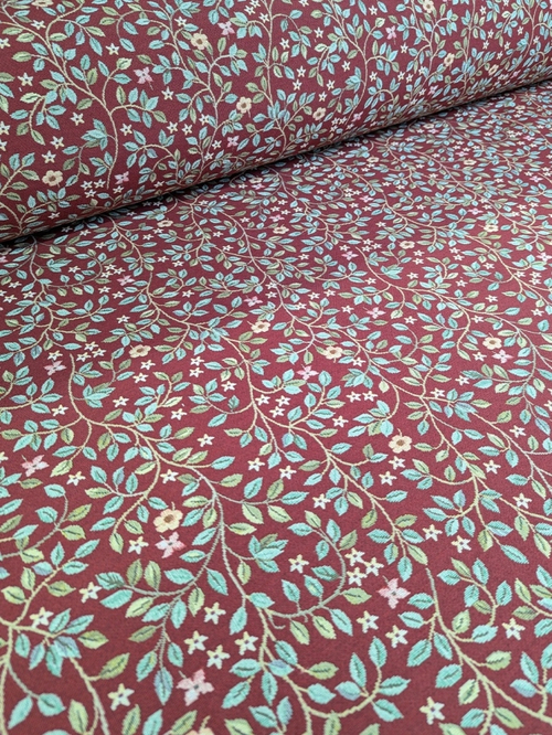 Древо жизни бордо Ткань 280 см