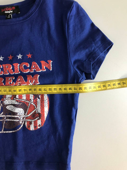 Футболка Jennyfer укороченная, визуально на 6/7 лет