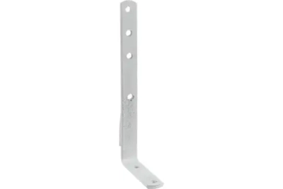 Кронштейн угловой 80-180-20-4,0 мм цвет белый