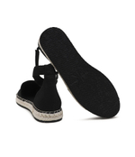 Эспадрильи Ankle CALVIN KLEIN JEANS - черный(YW0YW01027)