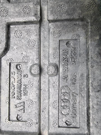 Абсорбер переднего бампера Audi A8 4 D5 (17-22)