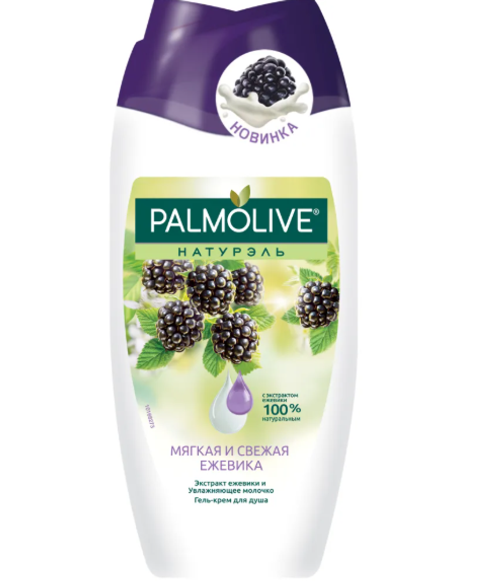 Гель для душа Palmolive Натурэль Мягкая и свежая Ежевика, 250мл