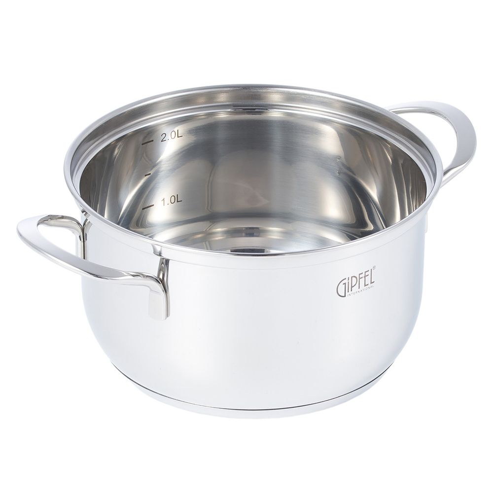 Кастрюля из нержавеющей стали Gipfel Sofia 2317 18 см/2,2 л