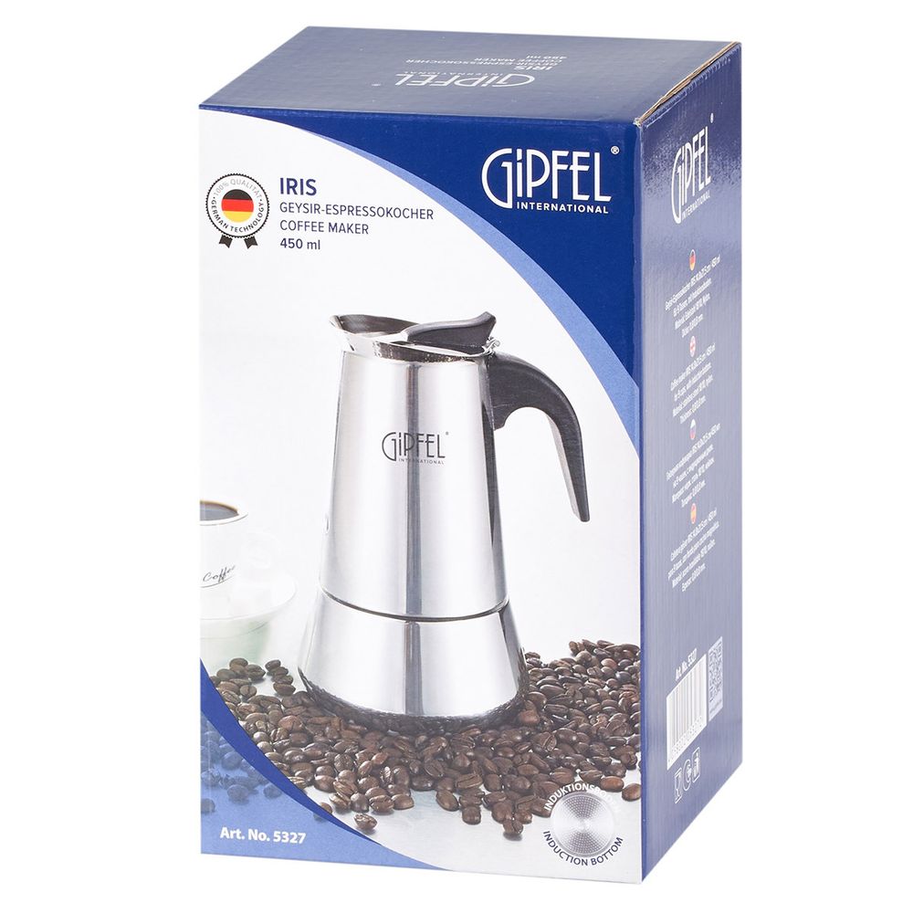 Гейзерная кофеварка Gipfel Iris 5327 0,45 л