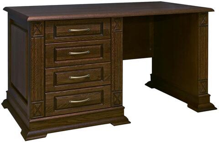 Стол письменный "Верди Классик" П3.0487.2.09-01 (Черешня, Массив)