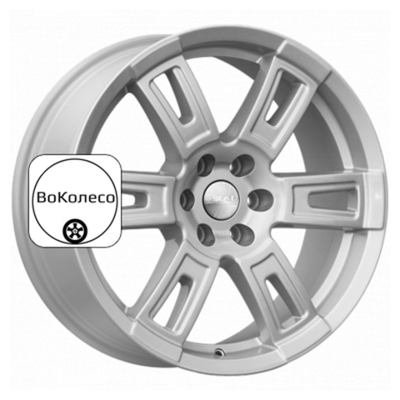 8x18/6x139,7 ET25 D106,2 Тор (КЛ252) Сильвер СКАД