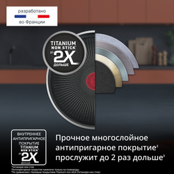 Набор посуды 13 пр. Tefal Opti Space 13 предметов G721SD74