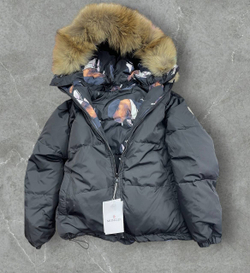 Двусторонняя детская куртка Moncler (капибара)