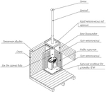 Банная толстостенная печь Кольчуга 14-18 (нержавеющая сетка, панорамная дверка, парогенератор)