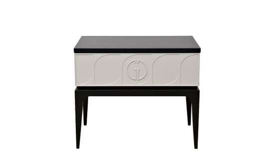 GD-00002 Тумбочка прикроватная Spinola черно/серая 60*40*50см