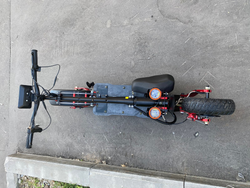 Электросамокат ZAXBOARD Hunter V5 MOTO AQUA TEM-245