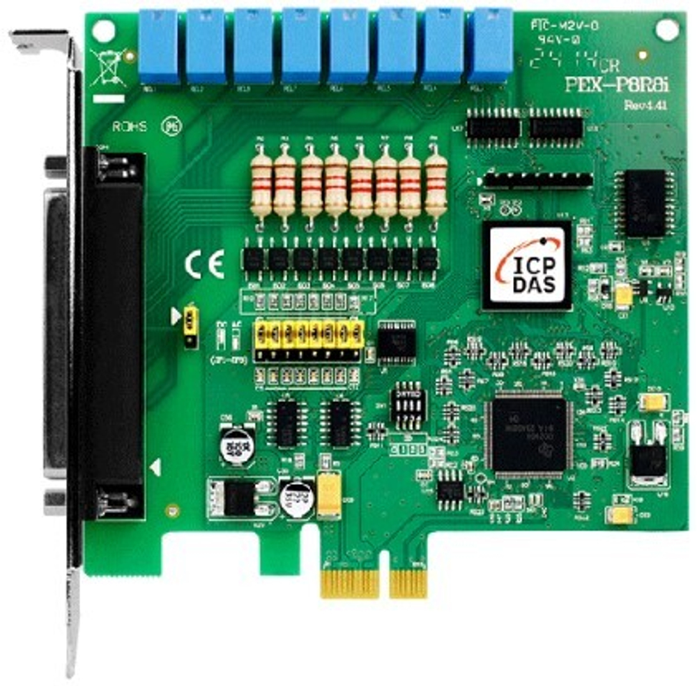 Плата  ICP DAS PEX-P8R8i CR