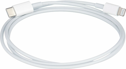 Кабель USB тип Lighting 1м белый