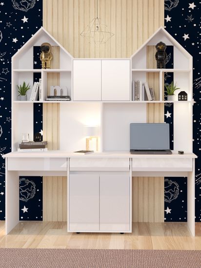 белый / белый глянец