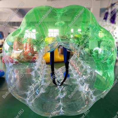 Бизнес-набор: Бамперболы, диаметр 1,5 м, ПВХ (10 шт), насос (1 шт)