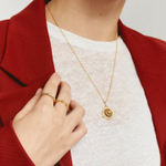 Кольцо ПУТЬ позолота