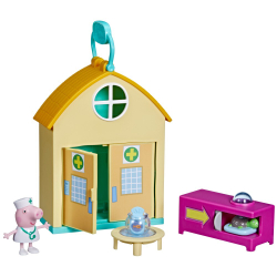 Hasbro Peppa Pig - Набор "Счастливое путешествие в гости к ветеринару" + фигурка Пеппы F3757 / артикул   F2168 F3757  / GTIN 5010993933259