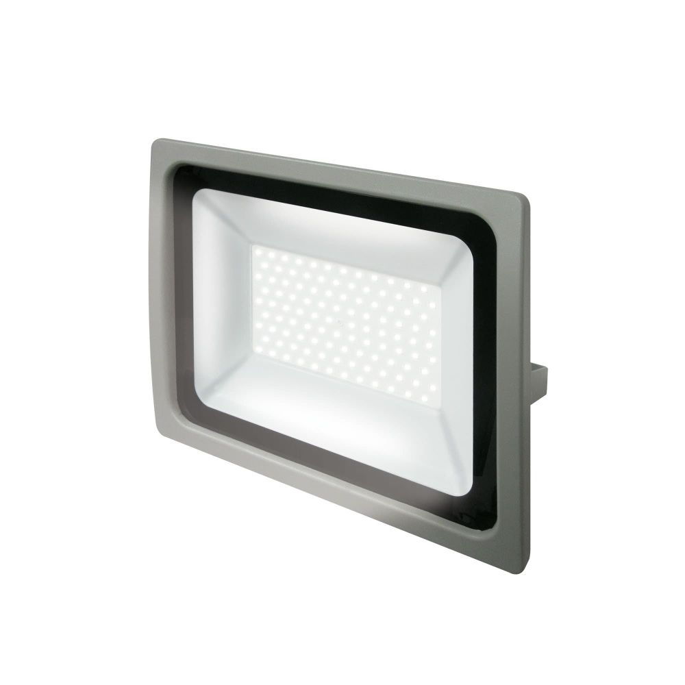 ULF-F16-100W/NW IP65 185-240В SILVER Прожектор светодиодный. Белый свет (4000K). Корпус серебристый. TM Uniel.