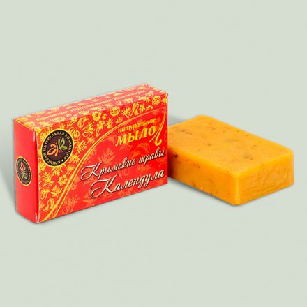 Натуральное мыло "Крымские травы. Календула"